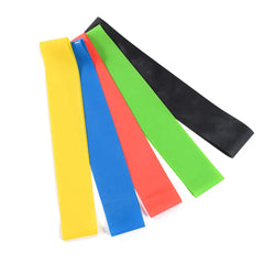 5 Level Resistance Rubber Bands - Yoga Training Elastic Bands