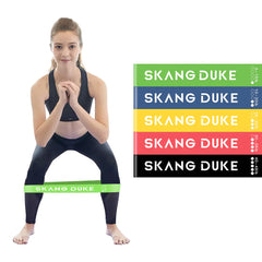 5 Level Resistance Rubber Bands - Yoga Training Elastic Bands
